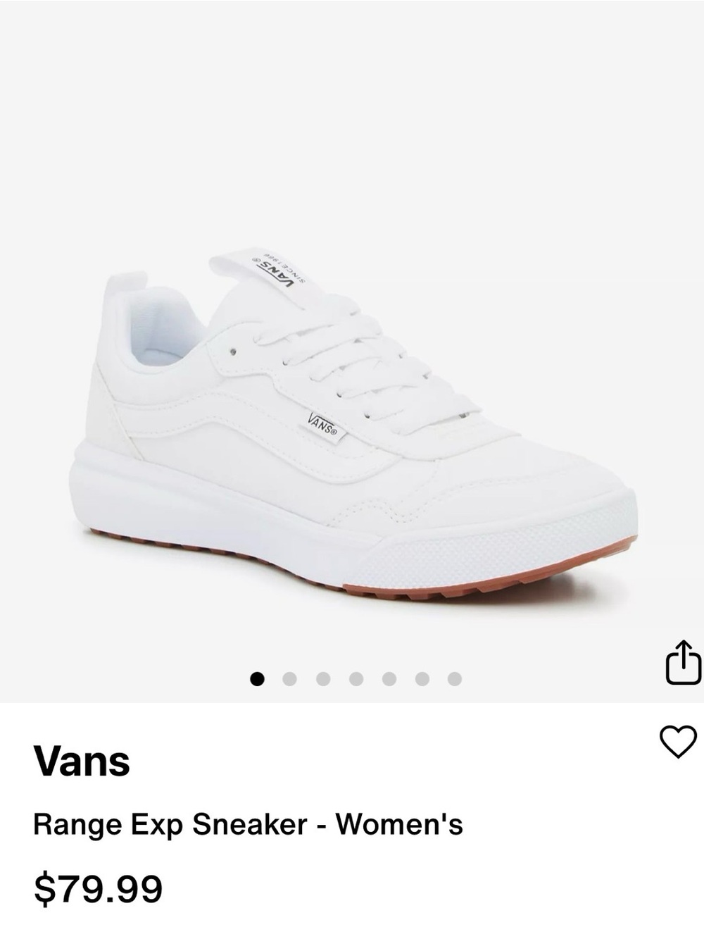 Vans range exp sneaker